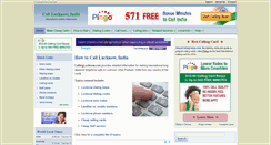 Desktop Screenshot of callinglucknow.com